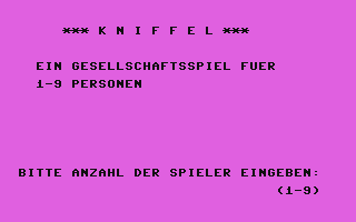C64 GameBase Kniffel (Public_Domain) 1983