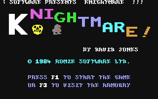 C64 GameBase Knightmare! Romik_Software 1984