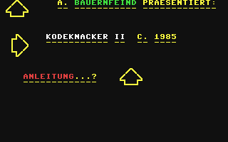 C64 GameBase Kodeknacker_II (Public_Domain) 1985