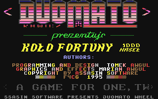 C64 GameBase Kolo_Fortuny (Not_Published) 1995