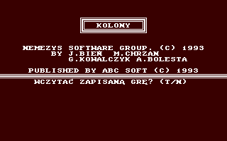 C64 GameBase Kolony ABC_Soft 1993