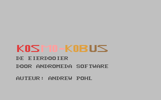 C64 GameBase Kosmo-Kobus Andromeda_Software 1984