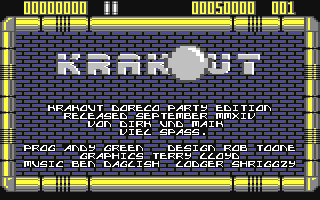C64 GameBase Krakout_-_DoReCo_Party_Edition (Not_Published) 2014