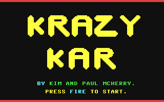C64 GameBase Krazy_Kar IJK_Software_Ltd. 1984