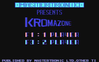 C64 GameBase Kromazone MAD_(Mastertronic's_Added_Dimension) 1988