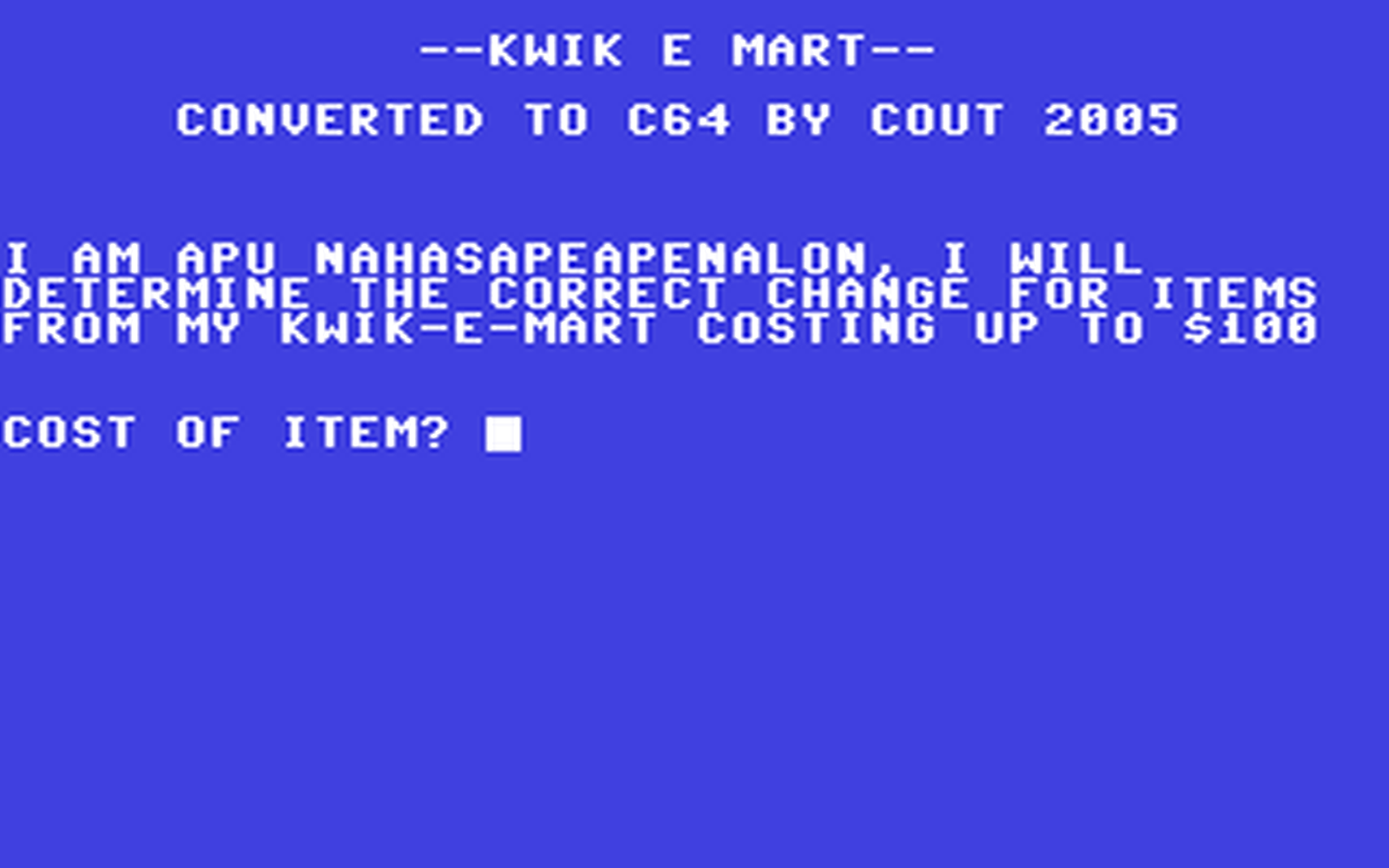 C64 GameBase Kwikemart (Not_Published) 2005