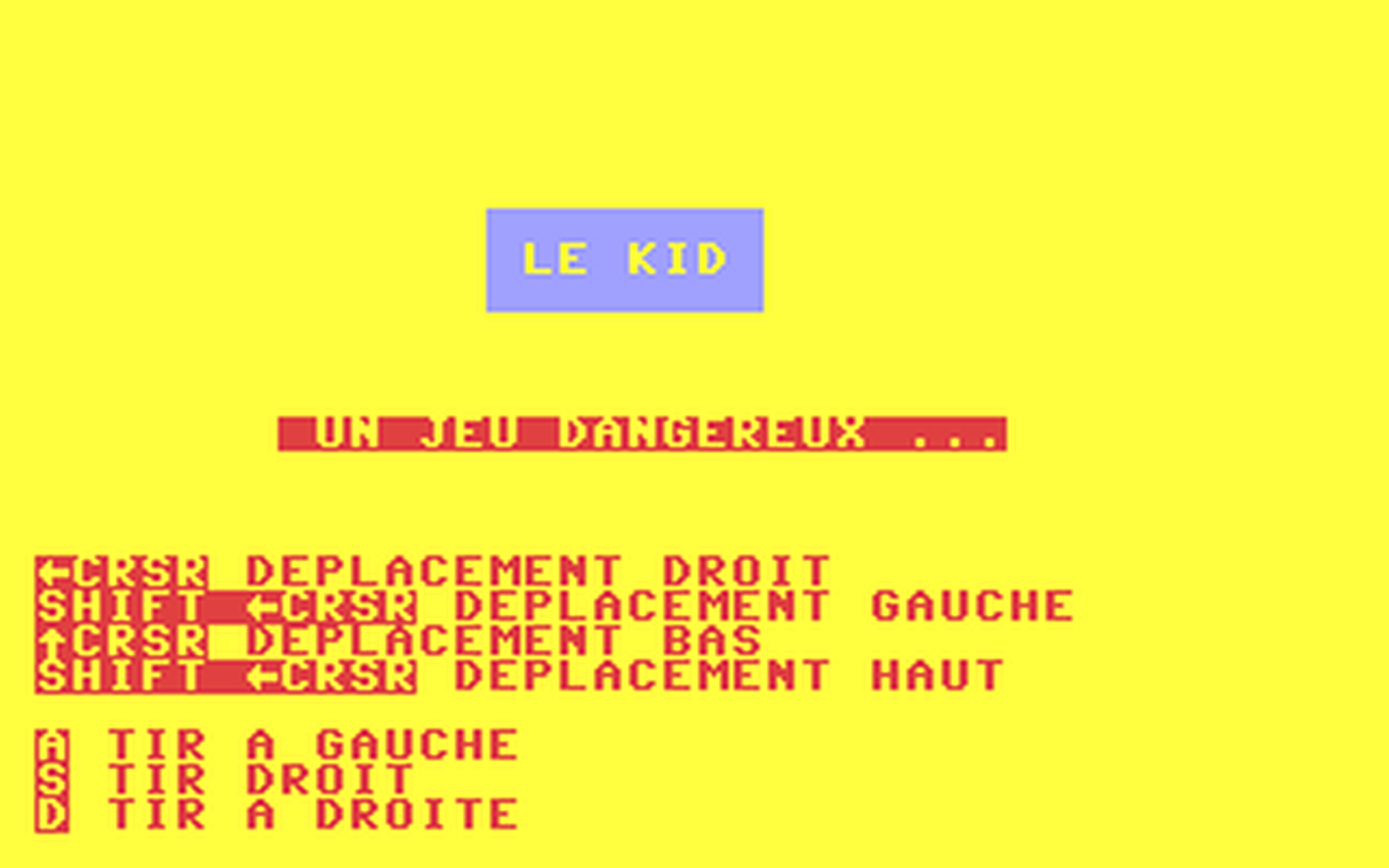 C64 GameBase Kid,_Le Tilt-micro-jeux/Editions_Mondiales_S.A. 1984