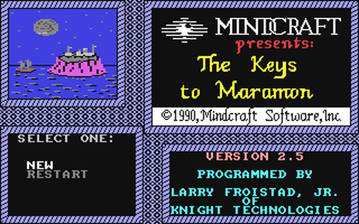 C64 GameBase Keys_to_Maramon,_The Mindcraft 1990