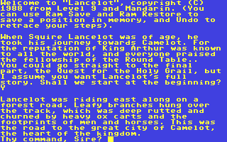 C64 GameBase Lancelot Level_9_Computing/Mandarin 1988