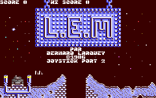 C64 GameBase LEM Infomedia 1986