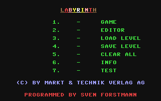 C64 GameBase Labyrint [Markt_&_Technik]