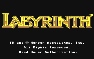 C64 GameBase Labyrinth Activision/Lucasfilm_Games 1986