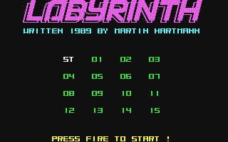 C64 GameBase Labyrinth CA-Verlags_GmbH/Commodore_Disc 1989