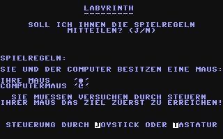 C64 GameBase Labyrinth Courbois_Software 1983