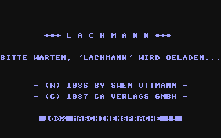 C64 GameBase Lachmann CA-Verlags_GmbH/Commodore_Disc 1988