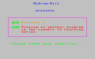 C64 GameBase Ladders_to_Learning_-_Division_I McGraw-Hill_Ryerson_Ltd. 1984