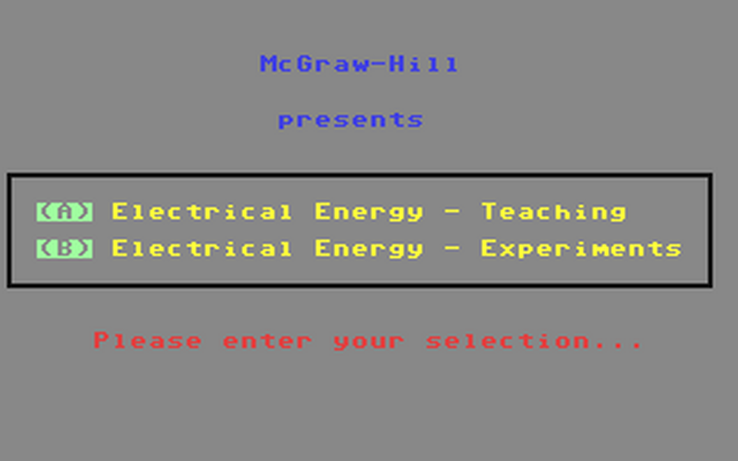 C64 GameBase Ladders_to_Learning_-_Electrical_Energy McGraw-Hill_Ryerson_Ltd. 1984