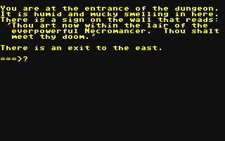 C64 GameBase Lair_of_the_Necromancer Loadstar/Softalk_Production 1985