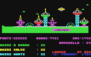 C64 GameBase Lander 1985