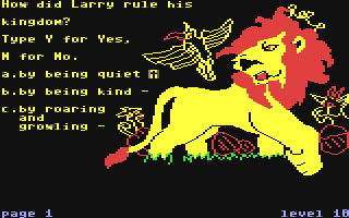 C64 GameBase Larry_the_Lion ideals_Publishing 1984