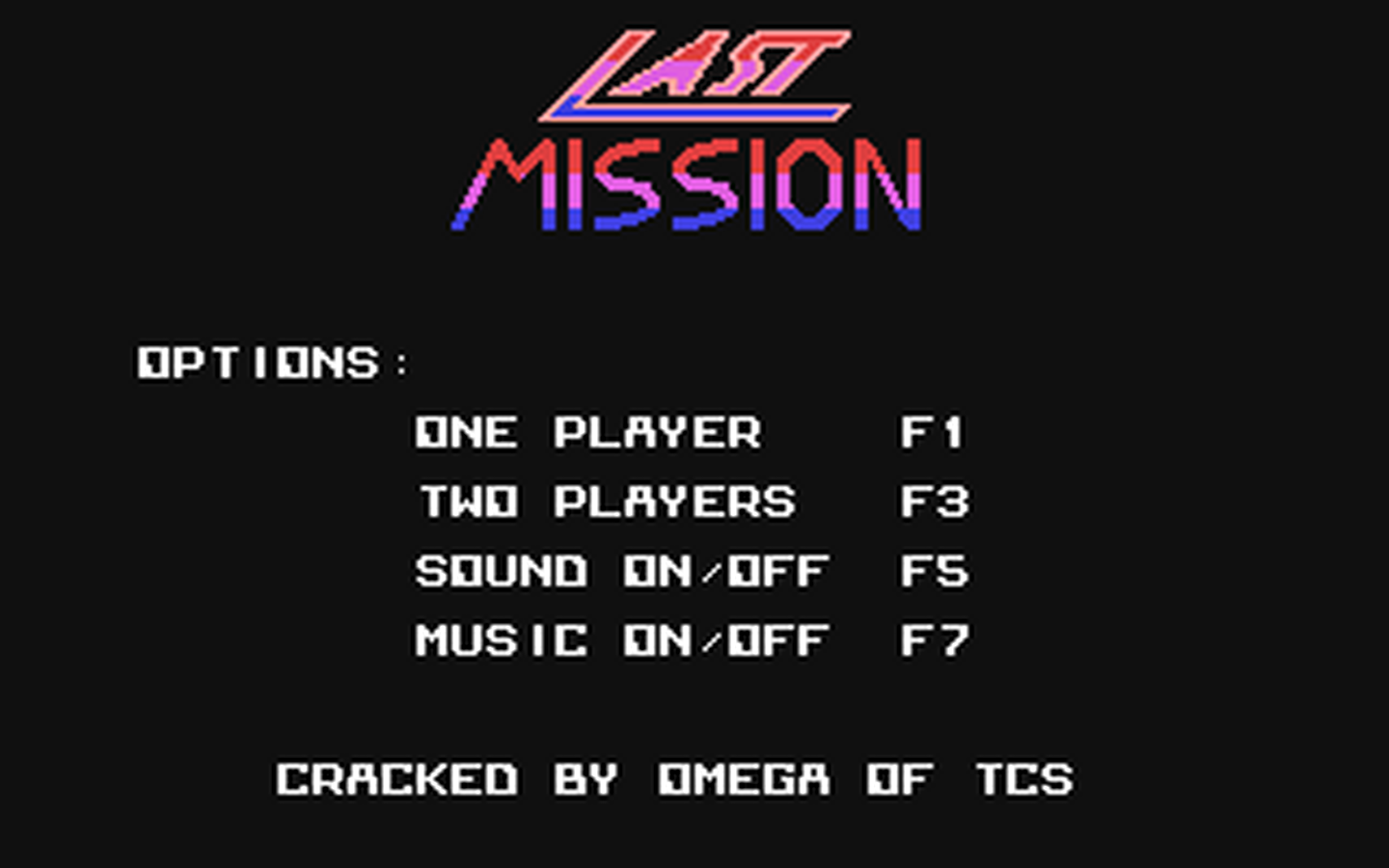 C64 GameBase Last_Mission Data_East 1987