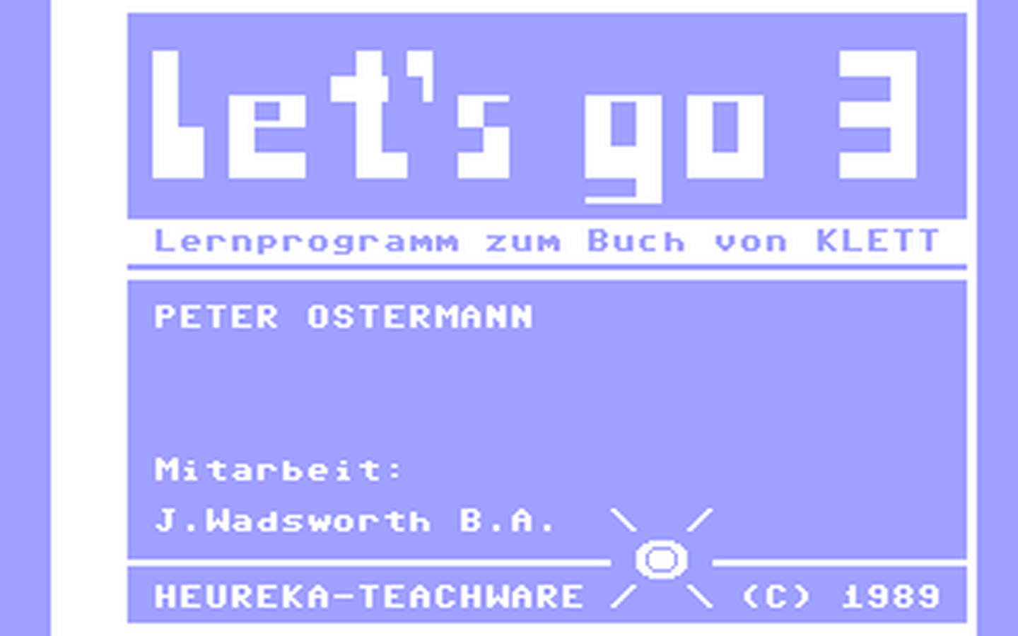 C64 GameBase Learning_English_-_Let's_Go_III Heureka-Teachware 1989