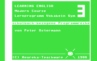 C64 GameBase Learning_English_-_Modern_Course_Gym_III Heureka-Teachware 1986