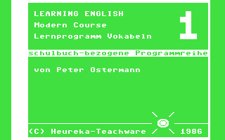 C64 GameBase Learning_English_-_Modern_Course_I Heureka-Teachware 1986