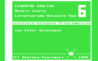 C64 GameBase Learning_English_-_Modern_Course_Gym_VI Heureka-Teachware 1986