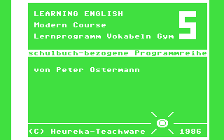 C64 GameBase Learning_English_-_Modern_Course_Gym_V Heureka-Teachware 1986