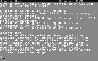 C64 GameBase Leather_Goddesses_of_Phobos Infocom 1986