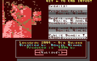C64 GameBase Leonardo_2001_-_Die_Odysee (Public_Domain) 1994