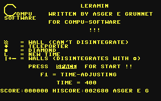 C64 GameBase Leramin DCA/TAST! 1987