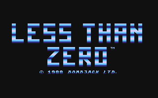 C64 GameBase Less_Than_Zero (Created_with_SEUCK) 1988
