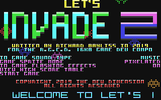 C64 GameBase Let's_Invade_II (Public_Domain) 2019