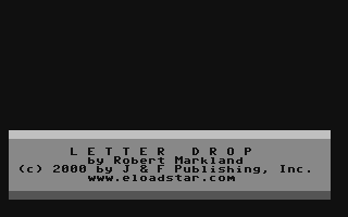 C64 GameBase Letter_Drop Loadstar/Softdisk_Publishing,_Inc. 1994