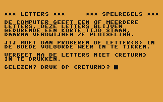 C64 GameBase Letters Kluwer_Technische_Boeken_B.V. 1985