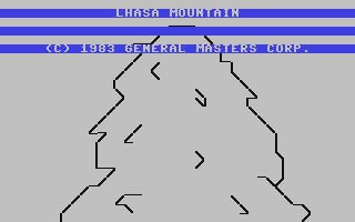 C64 GameBase Lhasa_Mountain K-Tek/K-Tel_Software_Inc. 1983