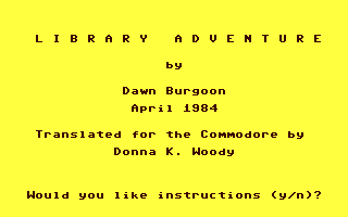 C64 GameBase Library_Adventure Loadstar/Softalk_Production 1984