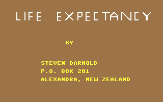 C64 GameBase Life_Expectancy (Public_Domain)