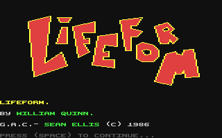 C64 GameBase Lifeform The_Guild_Adventure_Software 1992