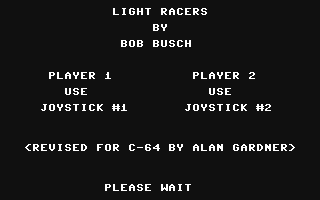 C64 GameBase Light_Racers Loadstar/Softalk_Production 1984