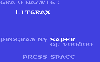 C64 GameBase Literax (Public_Domain) 2000