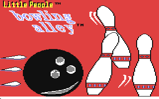 C64 GameBase Little_People_Bowling_Alley GameTek/Fisher-Price 1988
