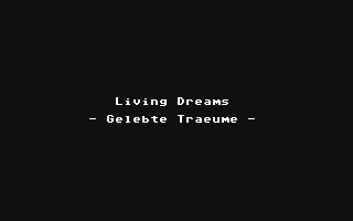 C64 GameBase Living_Dreams_-_Gelebte_Träume Arksoft 1989