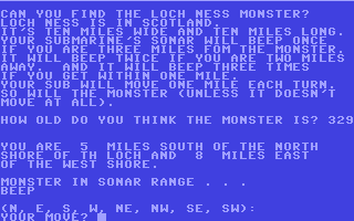 C64 GameBase Loch_Ness_Monster_Hunt Scholastic,_Inc./Hard-Soft_Inc. 1984