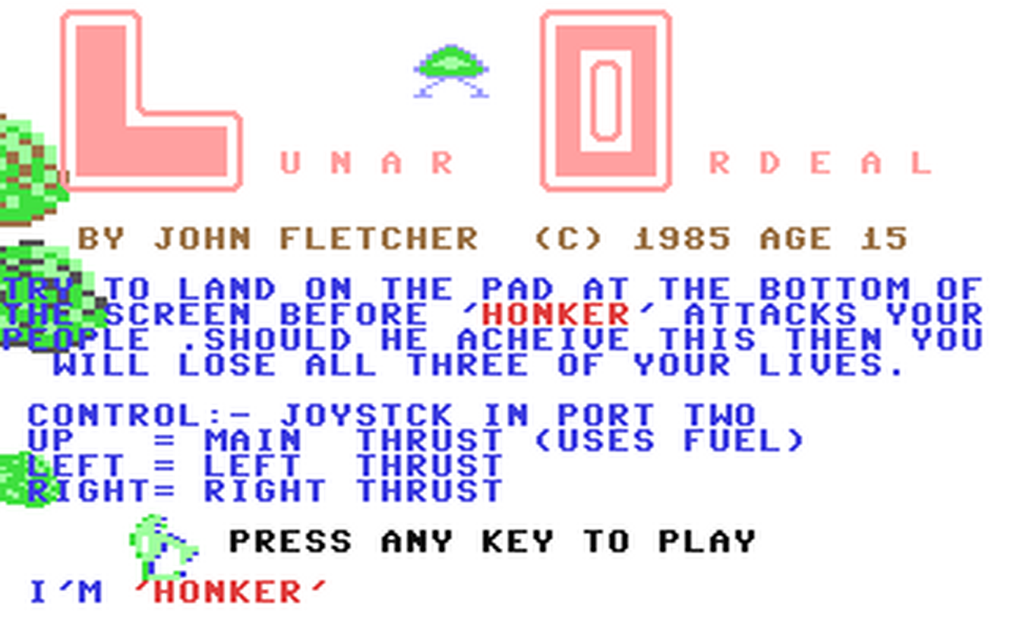 C64 GameBase Lunar_Ordeal Argus_Specialist_Publications_Ltd./Your_Commodore 1986