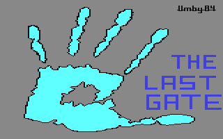 C64 GameBase Last_Gate,_The Edisoft_S.r.l./Next_Game 1985