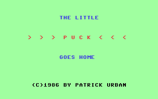 C64 GameBase Little_Puck_Goes_Home,_The Tronic_Verlag_GmbH/Compute_mit 1986