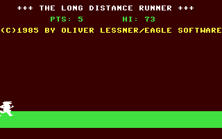 C64 GameBase Long_Distance_Runner,_The Eagle_Software 1985